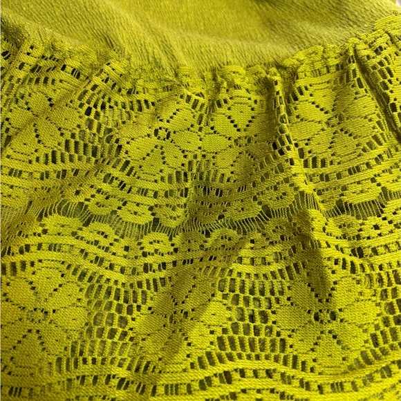 Logo Linens 3/4 Sleeve Cardigan With Crochet Lace - Picture 10 of 13